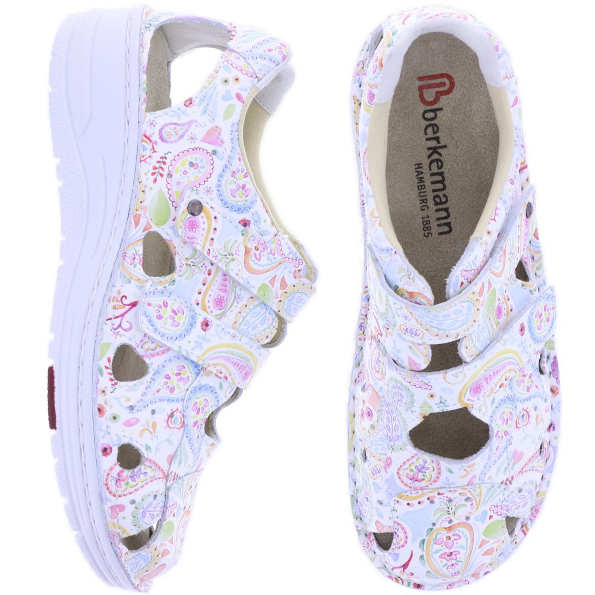 Berkemann | Larena | Paisley Muster | Kalbsleder | Leisten: Lugano | 03100-069 | Damen