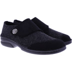 Berkemann | Jarla | Schwarz-Grau Filz | Form: Davos | Weite: G | 03558-025 | Damen