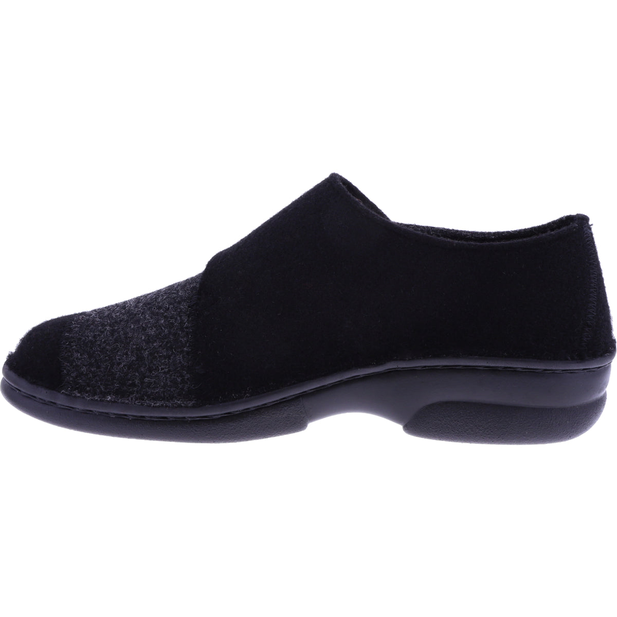 Berkemann | Jarla | Schwarz-Grau Filz | Form: Davos | Weite: G | 03558-025 | Damen