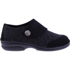 Berkemann | Jarla | Schwarz-Grau Filz | Form: Davos | Weite: G | 03558-025 | Damen