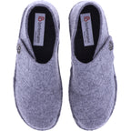 Berkemann | Jarla | Hellgrau Filz | Form: Davos | Weite: G | 03558-652 | Damen Filzhausschuh