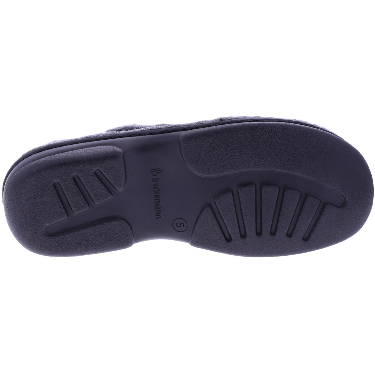 Berkemann | Jarla | Hellgrau Filz | Form: Davos | Weite: G | 03558-652 | Damen Filzhausschuh