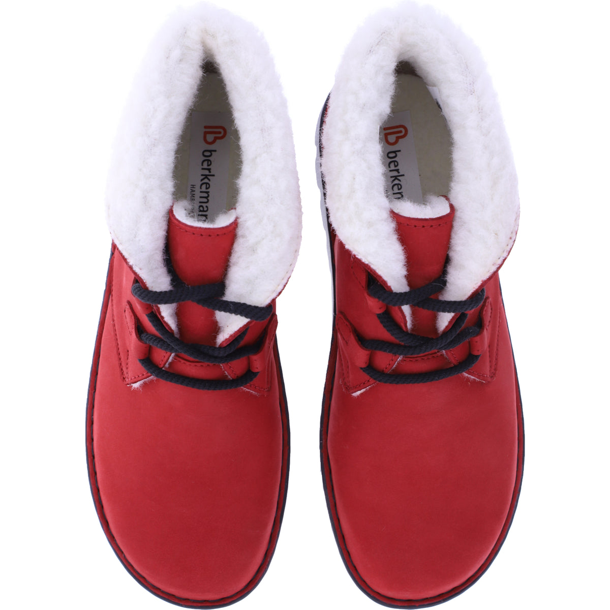 Berkemann / Modell: Aleika / Rot Nubukleder / Form: Göteburg / Art: 03604-234 / Damen Stiefeletten