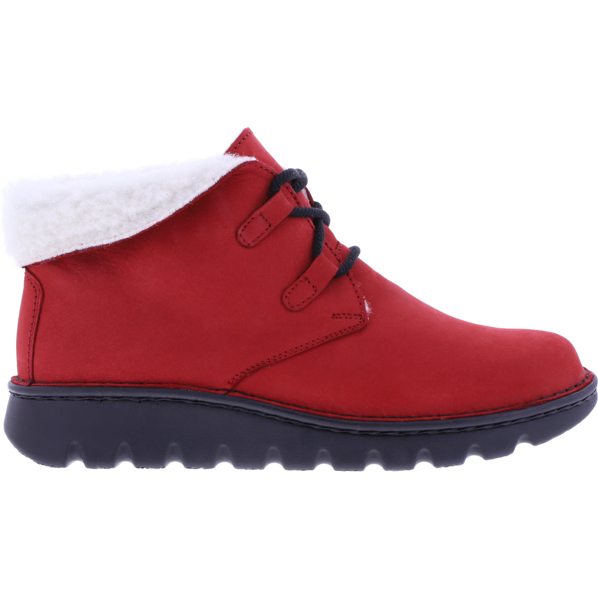 Berkemann / Modell: Aleika / Rot Nubukleder / Form: Göteburg / Art: 03604-234 / Damen Stiefeletten