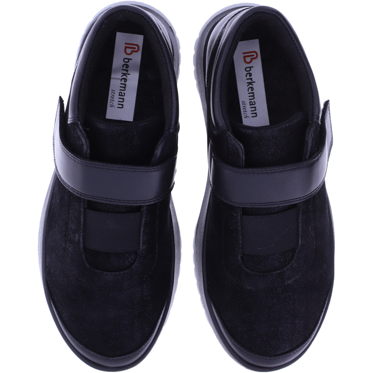 Berkemann / Modell: Corinne / Mitternachtsschwarz Nappa-Stretch / Form: Valencia / Art: 03701-889