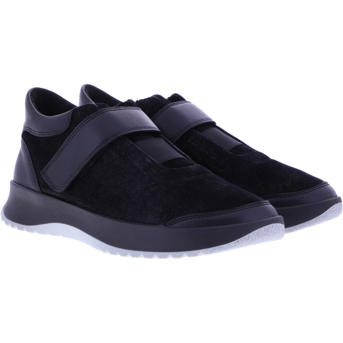 Berkemann / Modell: Corinne / Mitternachtsschwarz Nappa-Stretch / Form: Valencia / Art: 03701-889