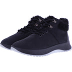 Berkemann / Modell: Lida / Schwarz-Grau Softnubuk-Plüsch / Form: Valencia / Art: 03705-826 / Damen