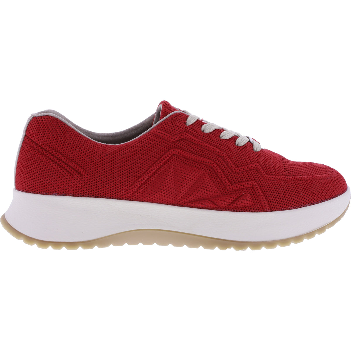 Berkemann ComfortKnit | Modell: Palmira | Feuerrot | Leisten: Valencia | 03774-231 | Damen Schnürer