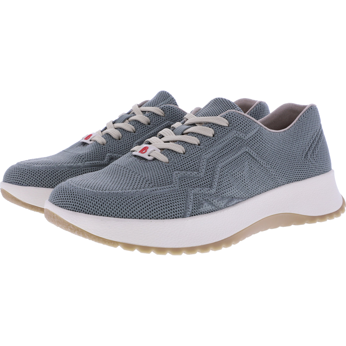 Berkemann ComfortKnit | Modell: Palmira | Grüngrau | Leisten: Valencia | 03774-469 | Damen Schnürer
