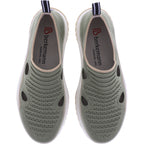 Berkemann ComfortKnit | Modell: Toya | Grün-Beige | Leisten: Valencia | 03775-792 | Damen Slipper