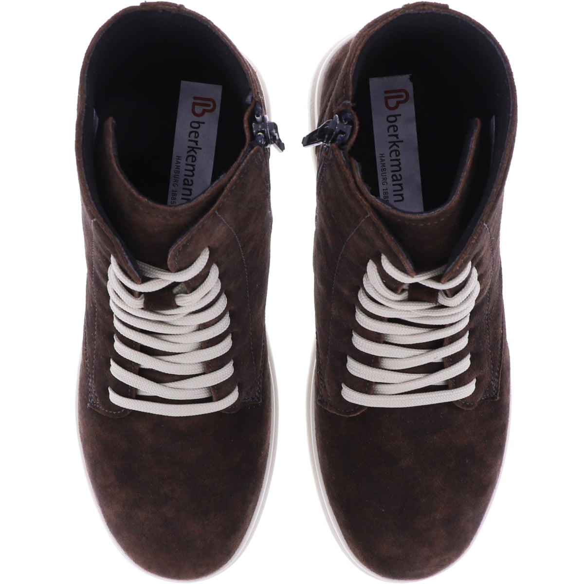 Berkemann / Modell: Sanja / Schokobraun Veloursleder / Form: Bilbao / 03804-402 / Damen Stiefel