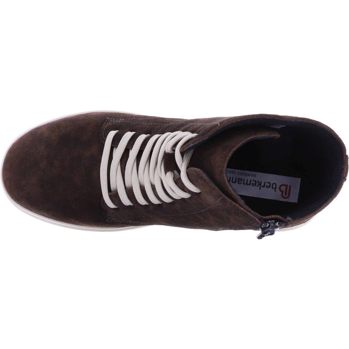 Berkemann / Modell: Sanja / Schokobraun Veloursleder / Form: Bilbao / 03804-402 / Damen Stiefel