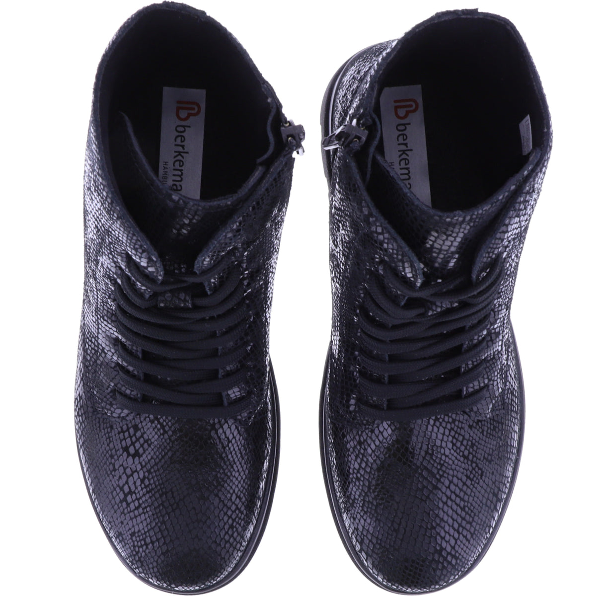 Berkemann / Modell: Sanja / Schwarz Perlatoleder / Form: Bilbao / 03804-972 / Damen Stiefel