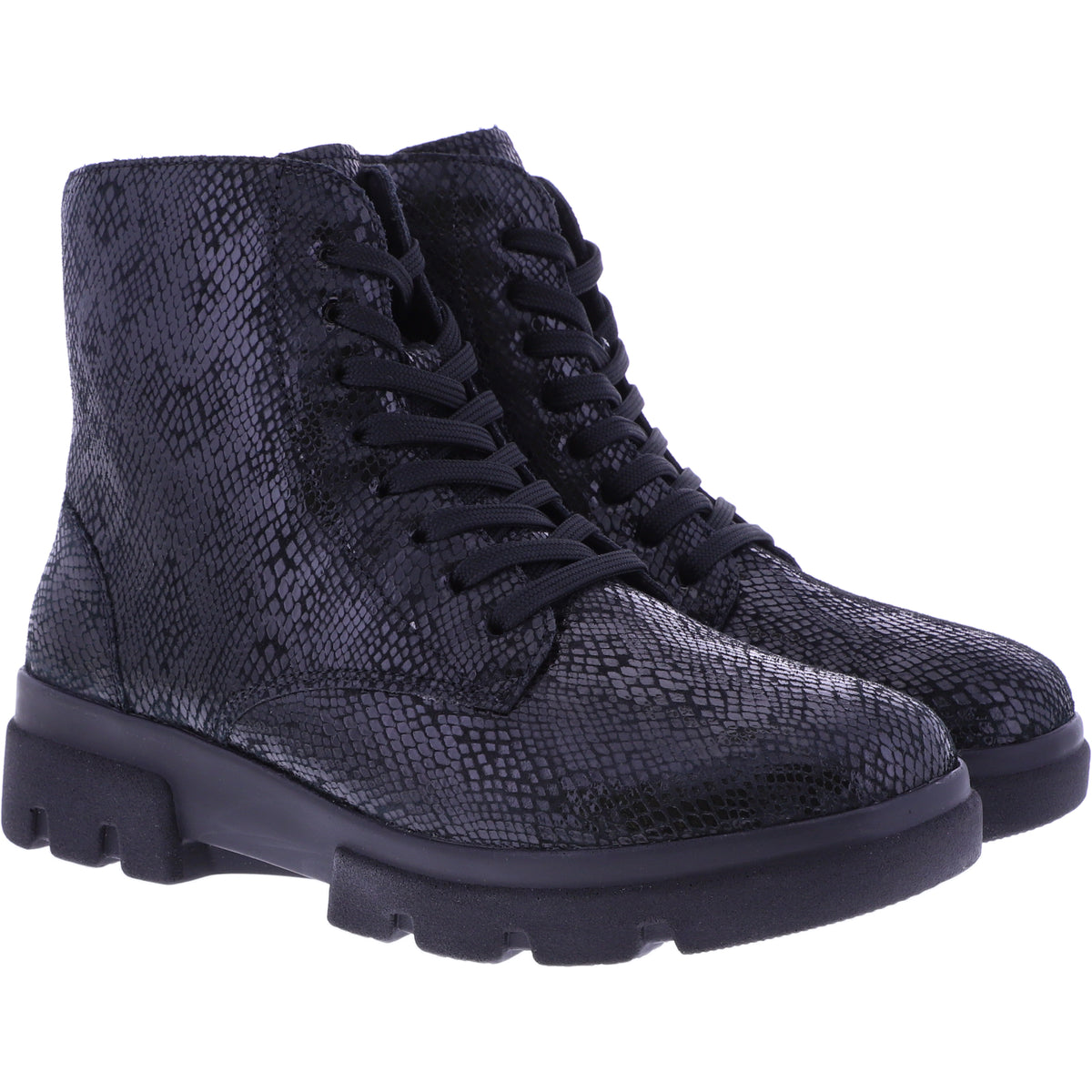 Berkemann / Modell: Sanja / Schwarz Perlatoleder / Form: Bilbao / 03804-972 / Damen Stiefel