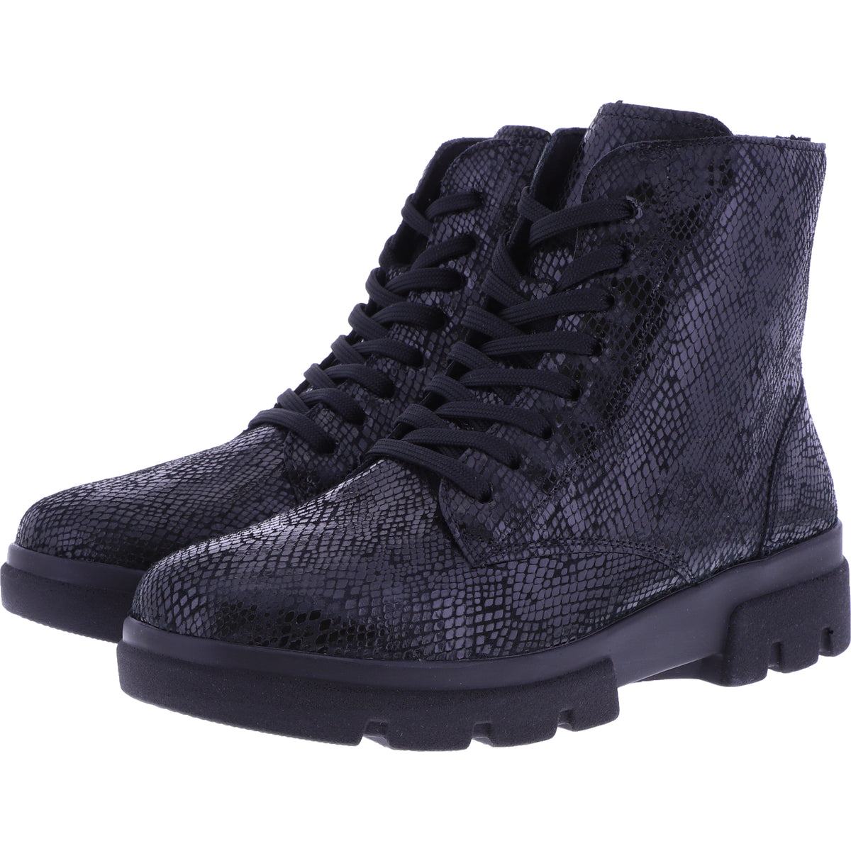 Berkemann / Modell: Sanja / Schwarz Perlatoleder / Form: Bilbao / 03804-972 / Damen Stiefel