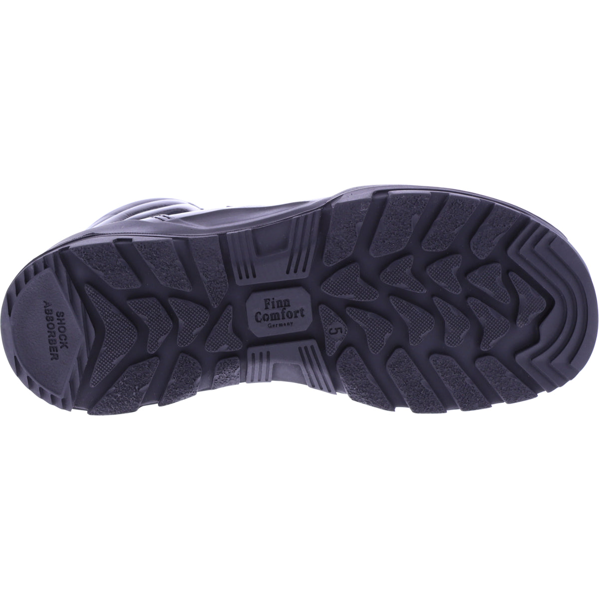 Finn Comfort | Garmisch | Schwarz Lack | Wechselfußbett | 03911-022099 | Wanderstiefel