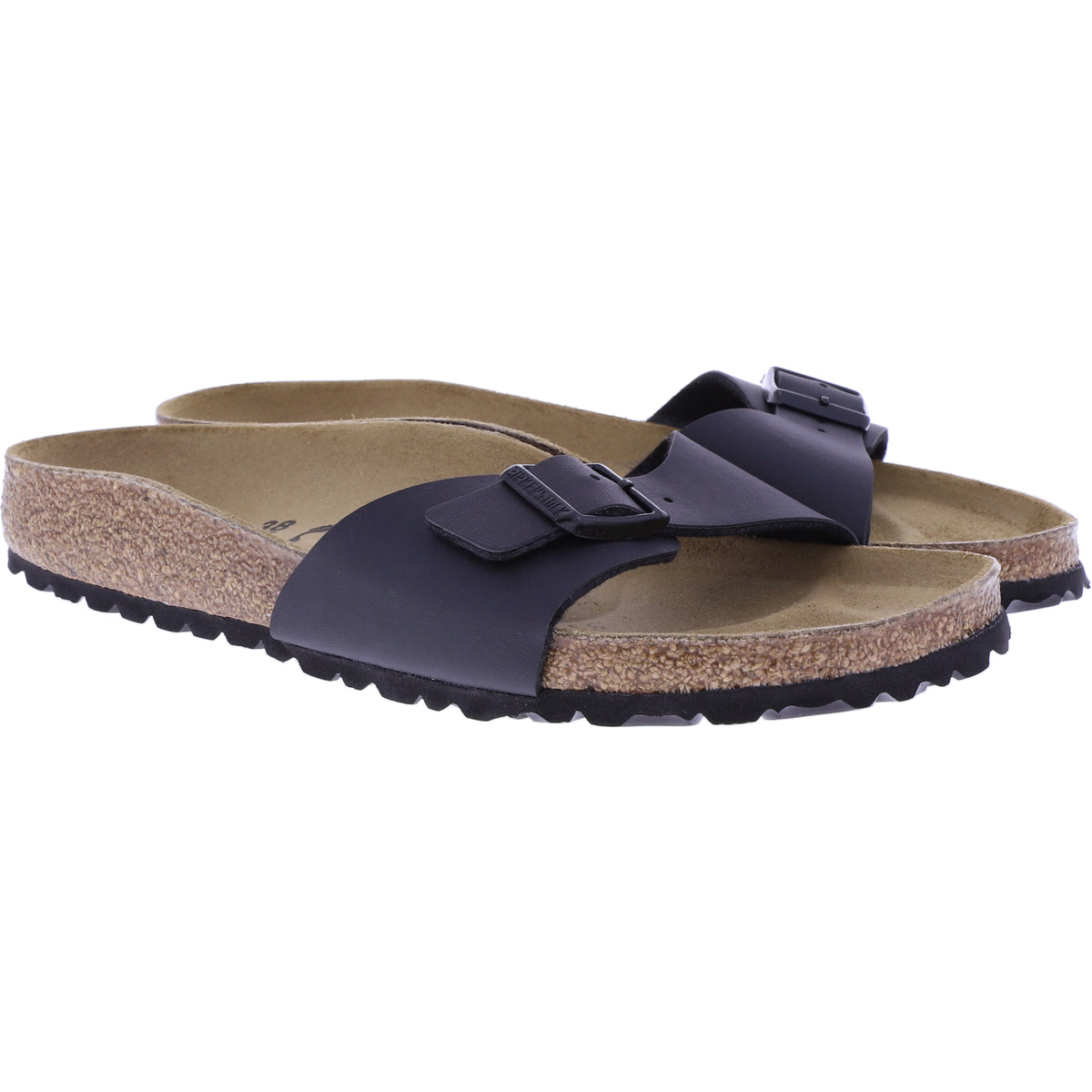 Birkenstock | Madrid | Schwarz | Birko-Flor | Weite: Schmal | 040793 | Pantoletten