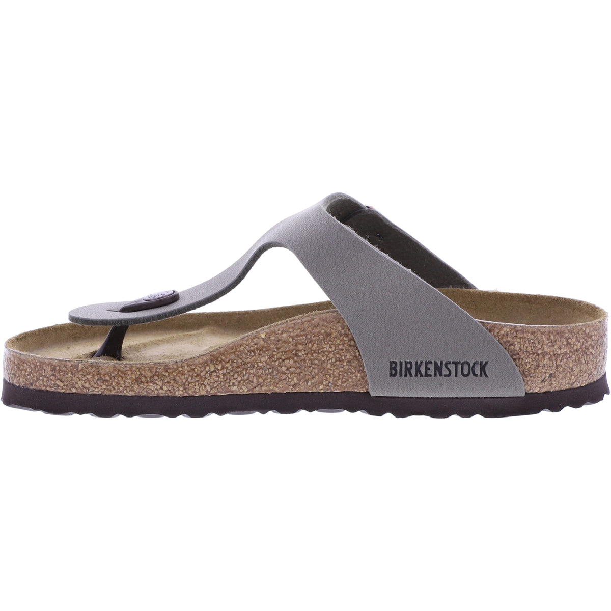 Birkenstock | Gizeh | Stone-Grau | Birko-Flor | Weite: Normal | 043391 | Unisex Zehensteg Sandalen