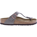 Birkenstock | Gizeh | Stone-Grau | Birko-Flor | Weite: Normal | 043391 | Unisex Zehensteg Sandalen