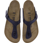 Birkenstock | Gizeh | Schwarz | Birko-Flor | Weite: Normal | 043691 | Zehensteg-Sandale