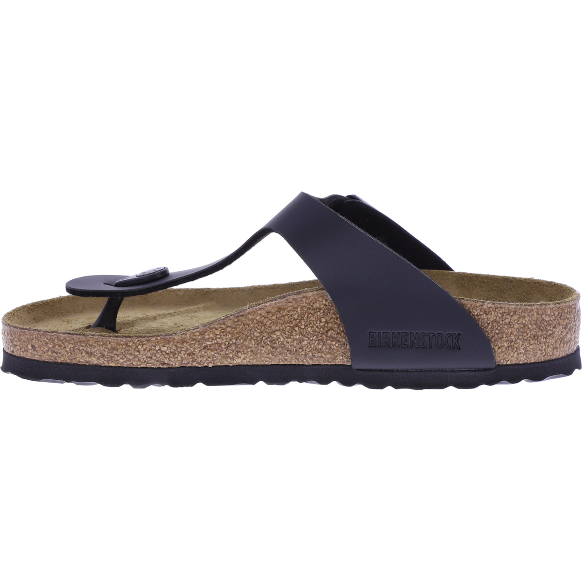 Birkenstock | Gizeh | Schwarz | Birko-Flor | Weite: Normal | 043691 | Zehensteg-Sandale