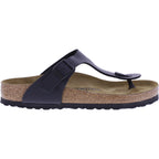 Birkenstock | Gizeh | Schwarz | Birko-Flor | Weite: Normal | 043691 | Zehensteg-Sandale