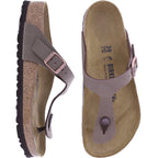 Birkenstock | Gizeh | Mocca-Braun | Birko-Flor | Weite: Normal | 043751 | Unisex Zehensteg Sandalen