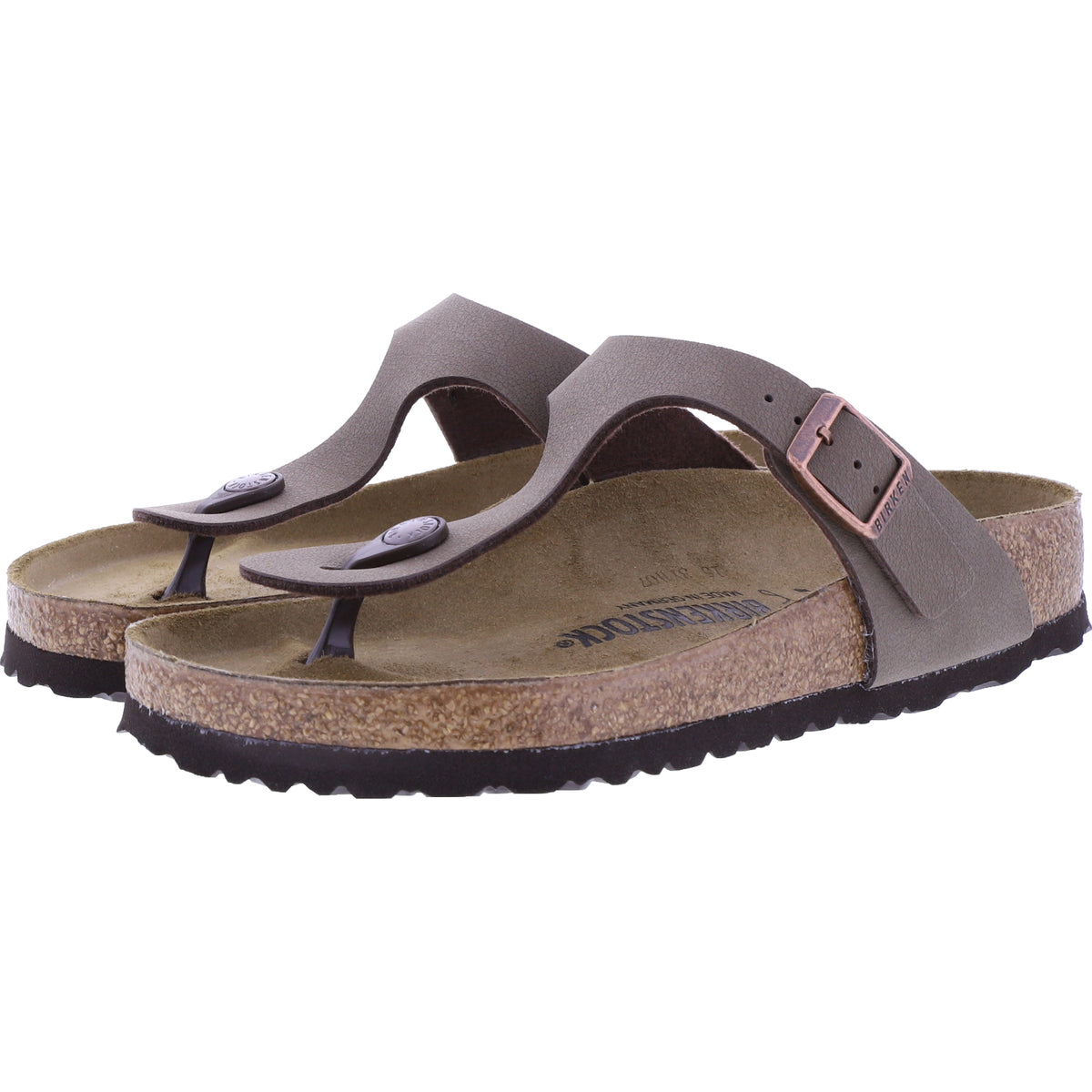 Birkenstock | Gizeh | Mocca-Braun | Birko-Flor | Weite: Normal | 043751 | Unisex Zehensteg Sandalen