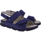 Berkemann | Donetta | Dunkelblau Nubukleder | Form: Palma | 04500-320 | Damen Sandalen