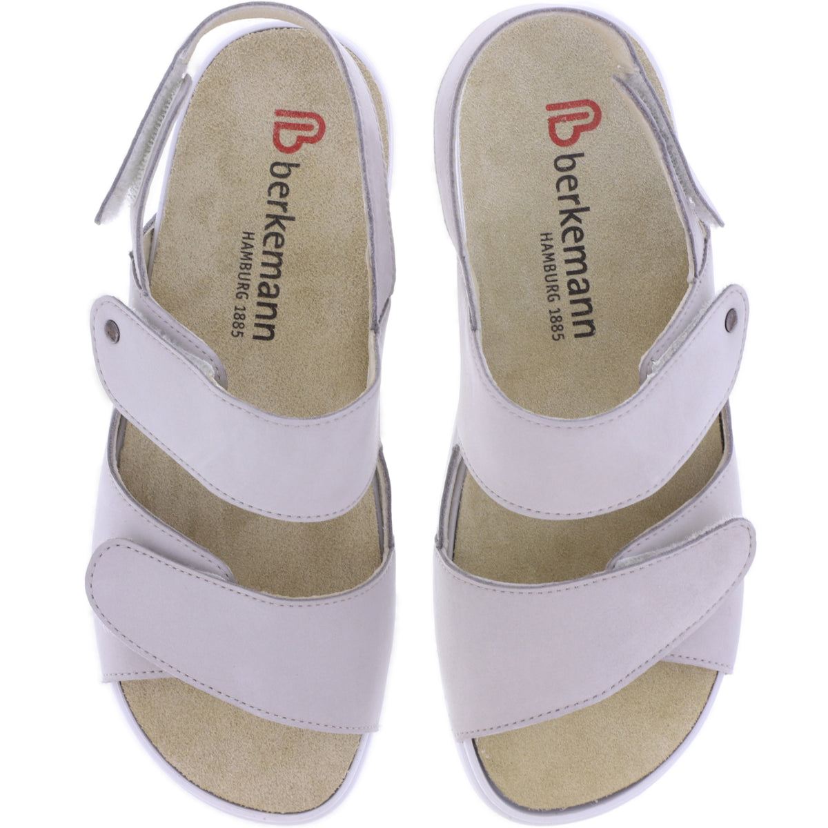 Berkemann | Donetta | Dark Stone Nubukleder | Form: Palma | 04500-863 | Damen Sandalen