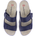 Berkemann | Laminia | Blau Stretch | Form: Palma | 04505-359 | Damen Pantoletten