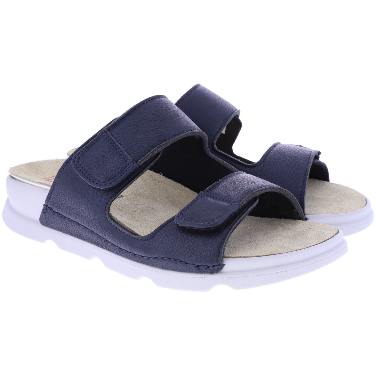 Berkemann | Laminia | Blau Stretch | Form: Palma | 04505-359 | Damen Pantoletten
