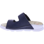 Berkemann | Laminia | Blau Stretch | Form: Palma | 04505-359 | Damen Pantoletten