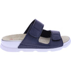 Berkemann | Laminia | Blau Stretch | Form: Palma | 04505-359 | Damen Pantoletten