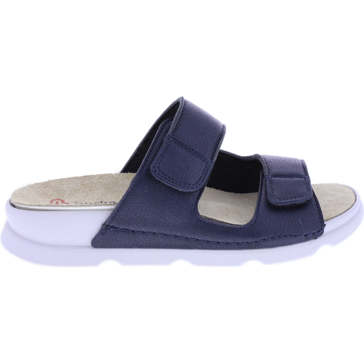 Berkemann | Laminia | Blau Stretch | Form: Palma | 04505-359 | Damen Pantoletten