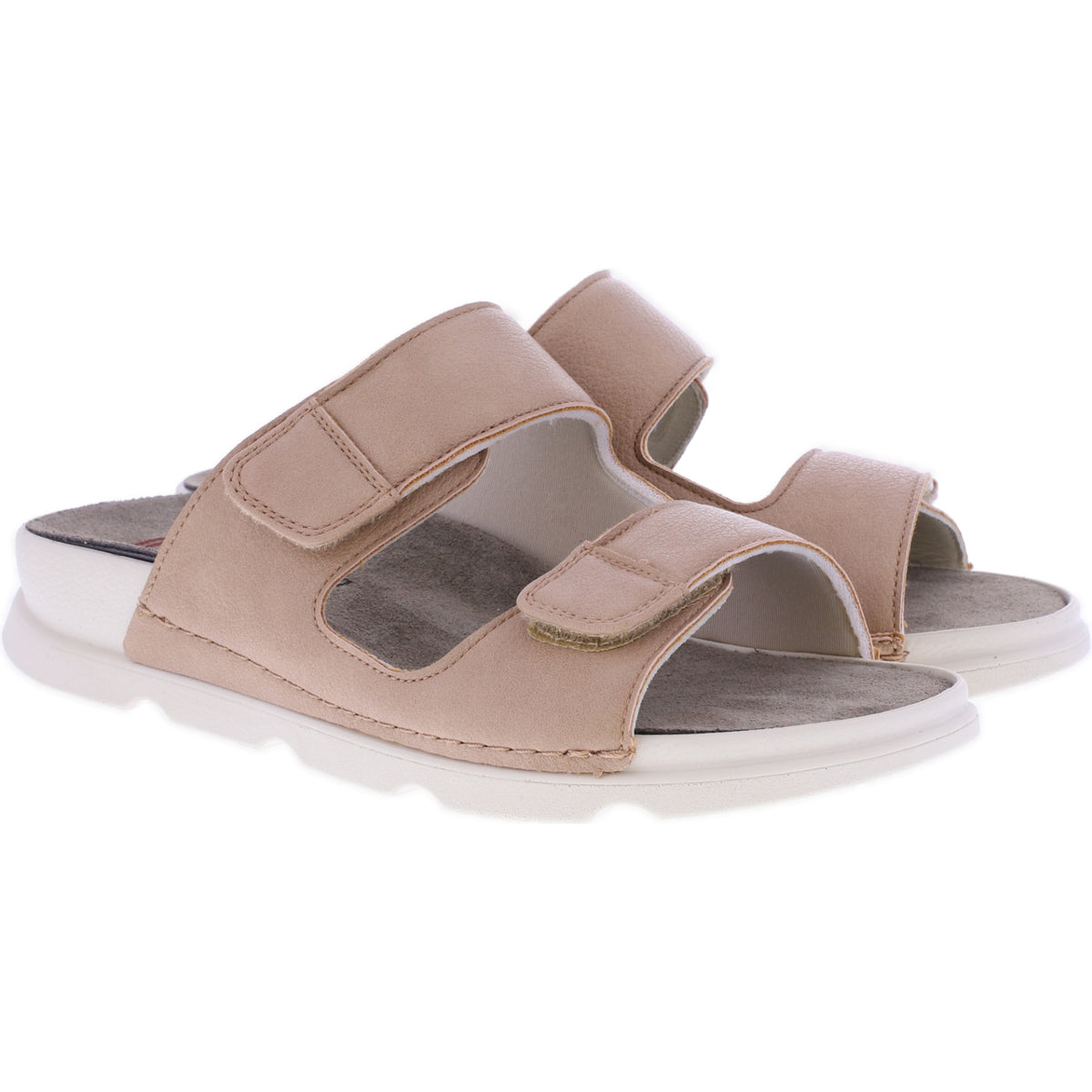 Berkemann | Laminia | Beige Stretch | Form: Palma | 04505-767 | Damen Komfort Pantoletten