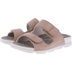 Berkemann | Laminia | Beige Stretch | Form: Palma | 04505-767 | Damen Komfort Pantoletten