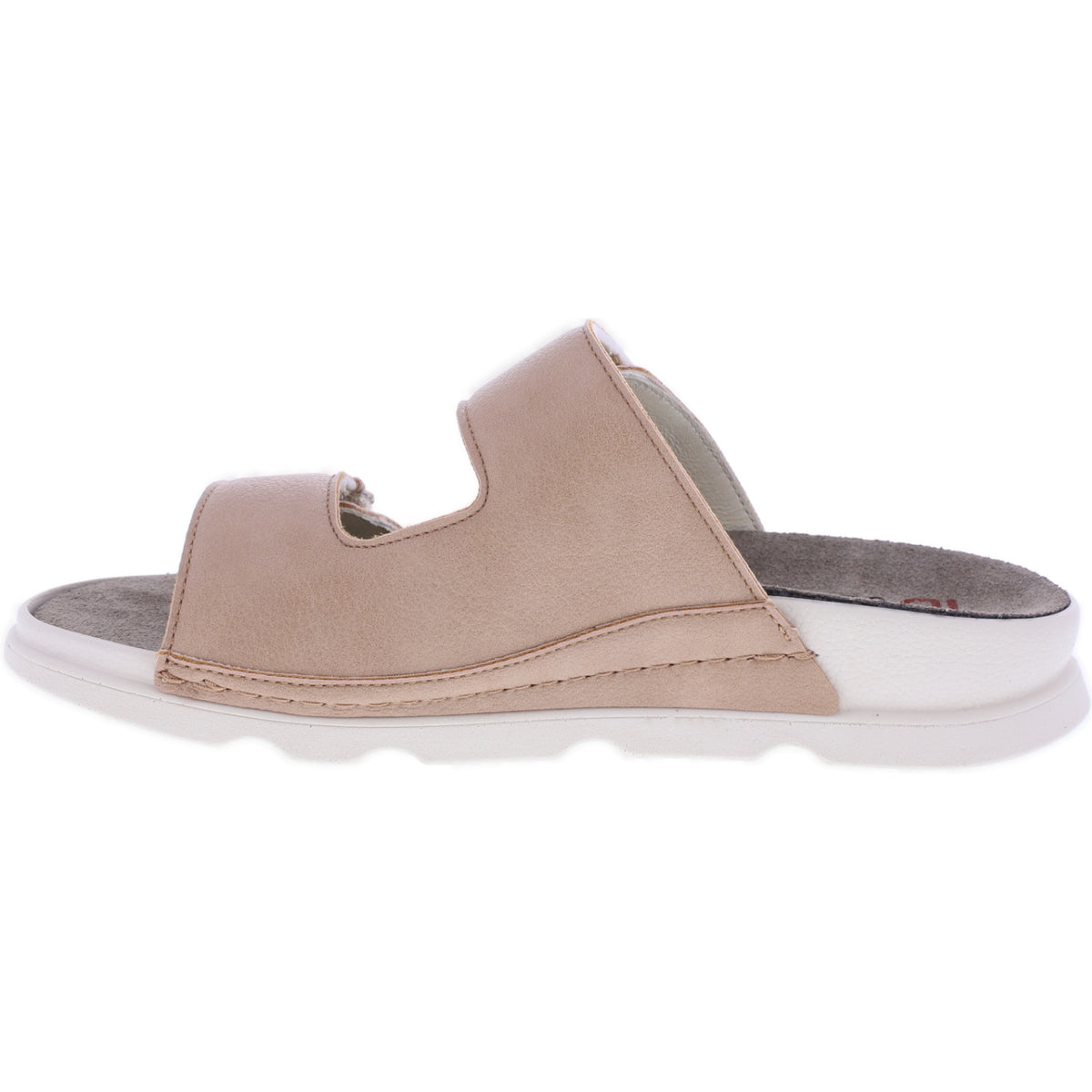 Berkemann | Laminia | Beige Stretch | Form: Palma | 04505-767 | Damen Komfort Pantoletten