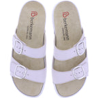 Berkemann | Lucinda | Dark Stone Nubukleder | Form: Palma | 04506-863 | Damen Pantoletten