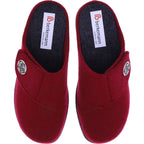 Berkemann | Teresa | Dunkelrot Filz | Form: Arona | Weite: H | 05061-258 | Damen Hausschuhe