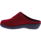 Berkemann | Teresa | Dunkelrot Filz | Form: Arona | Weite: H | 05061-258 | Damen Hausschuhe