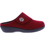 Berkemann | Teresa | Dunkelrot Filz | Form: Arona | Weite: H | 05061-258 | Damen Hausschuhe