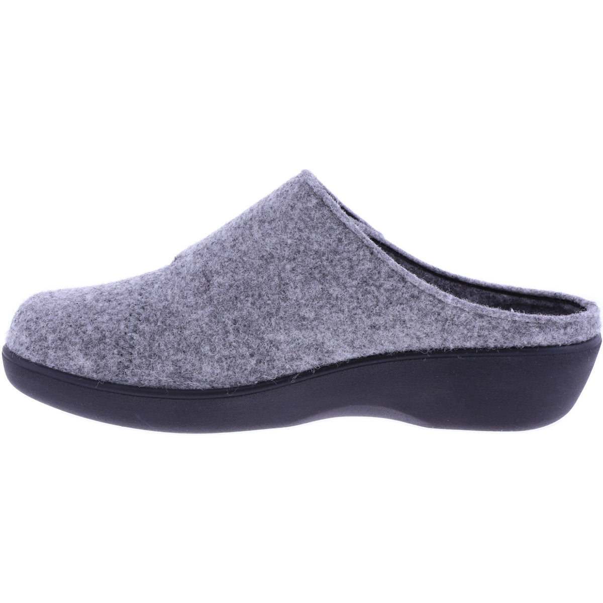 Berkemann | Teresa | Hellgrau Filz | Form: Arona | Weite: H | 05061-652 | Damen Hausschuhe