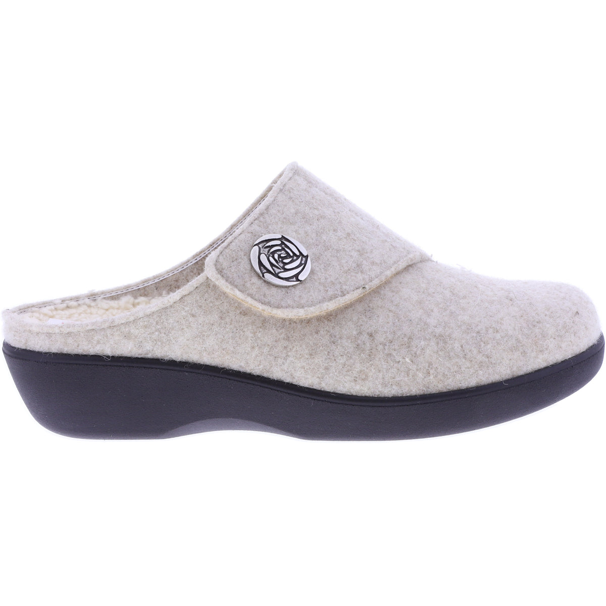 Berkemann | Teresa | Camel-Beige Filz | Form: Arona | 05061-743 | Damen Hausschuhe