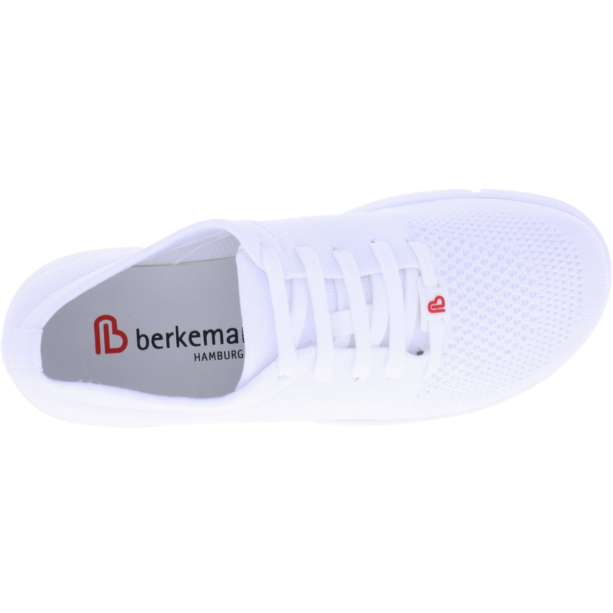 Berkemann Comfort Knit | Modell: Allexis | Reinweiß | Form: Marbella | 05113-011 | Damen