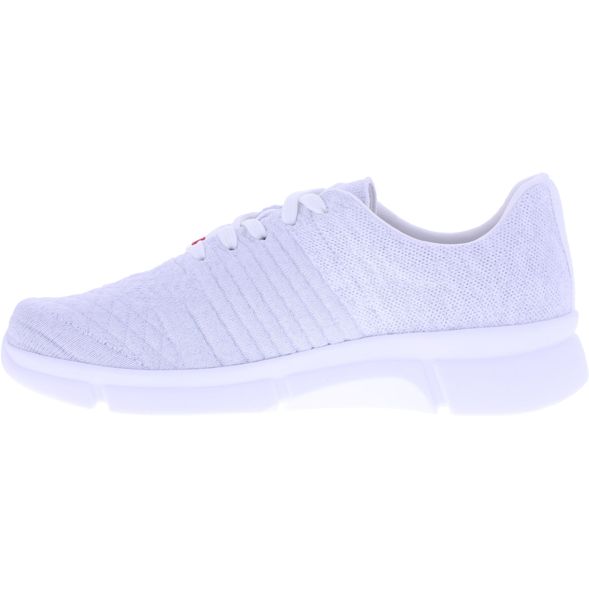Berkemann Comfort Knit | Modell: Pinar | Weiß-Silber | Form: Marbella | 05115-104 | Damen