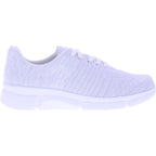 Berkemann Comfort Knit | Modell: Pinar | Weiß-Silber | Form: Marbella | 05115-104 | Damen