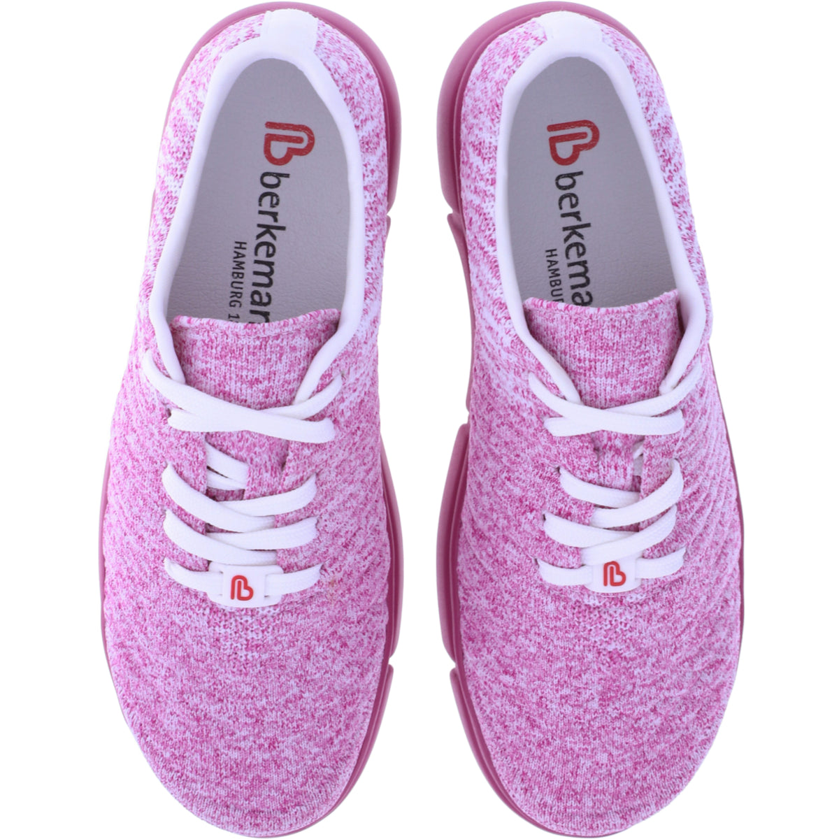 Berkemann Comfort Knit / Modell: Pinar / Pink-Weiß/ Form: Marbella / Art: 05115-256 / Damen