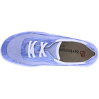 Berkemann / Modell: Vigga / Hellblau Leder-Stretch / Form: Marbella / 05122-354 / Damen Sneaker