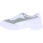 Berkemann / Modell: Vigga / Pastellgrün-Weiß Leder-Stretch / Form: Marbella / 05122-804 / Damen Snea